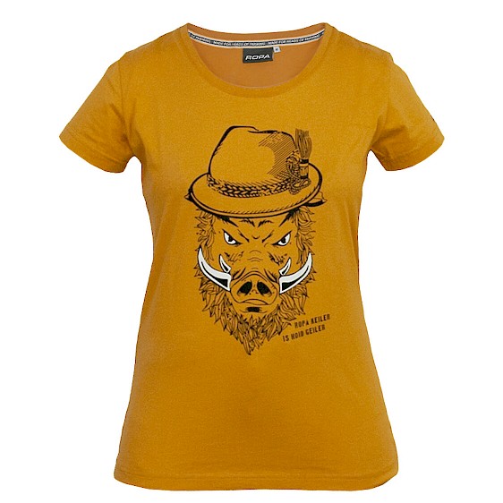 Koszulka T-shirt damska, robocza "Geiler Keiler"