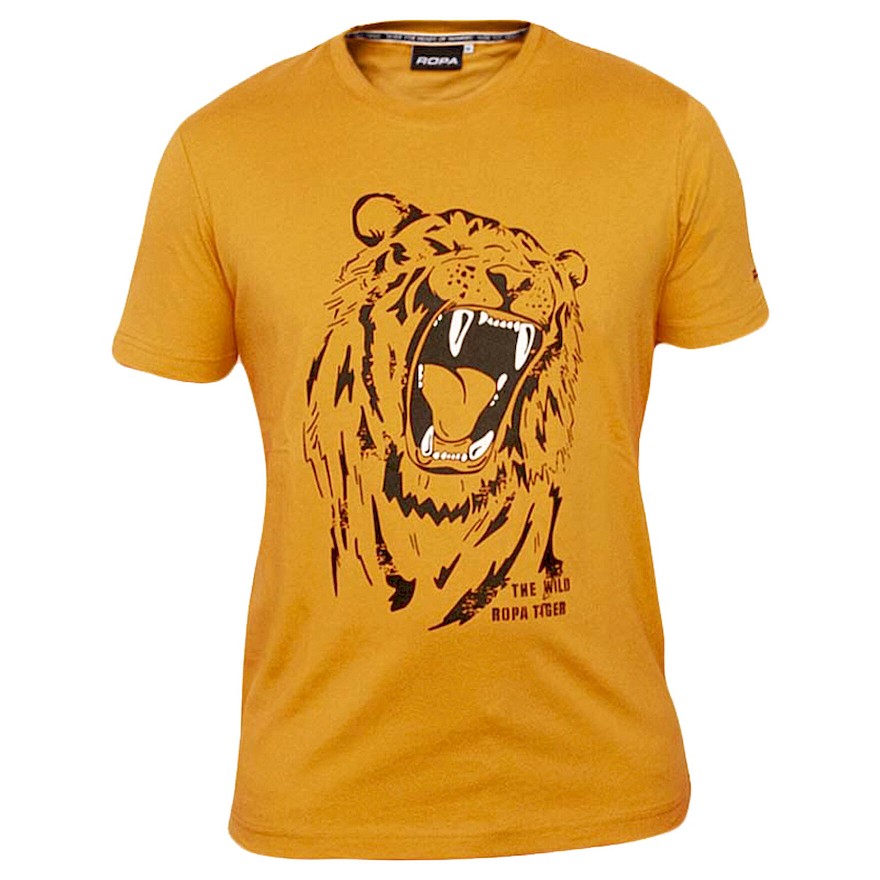 Men's work T-shirt "Wild Tiger"