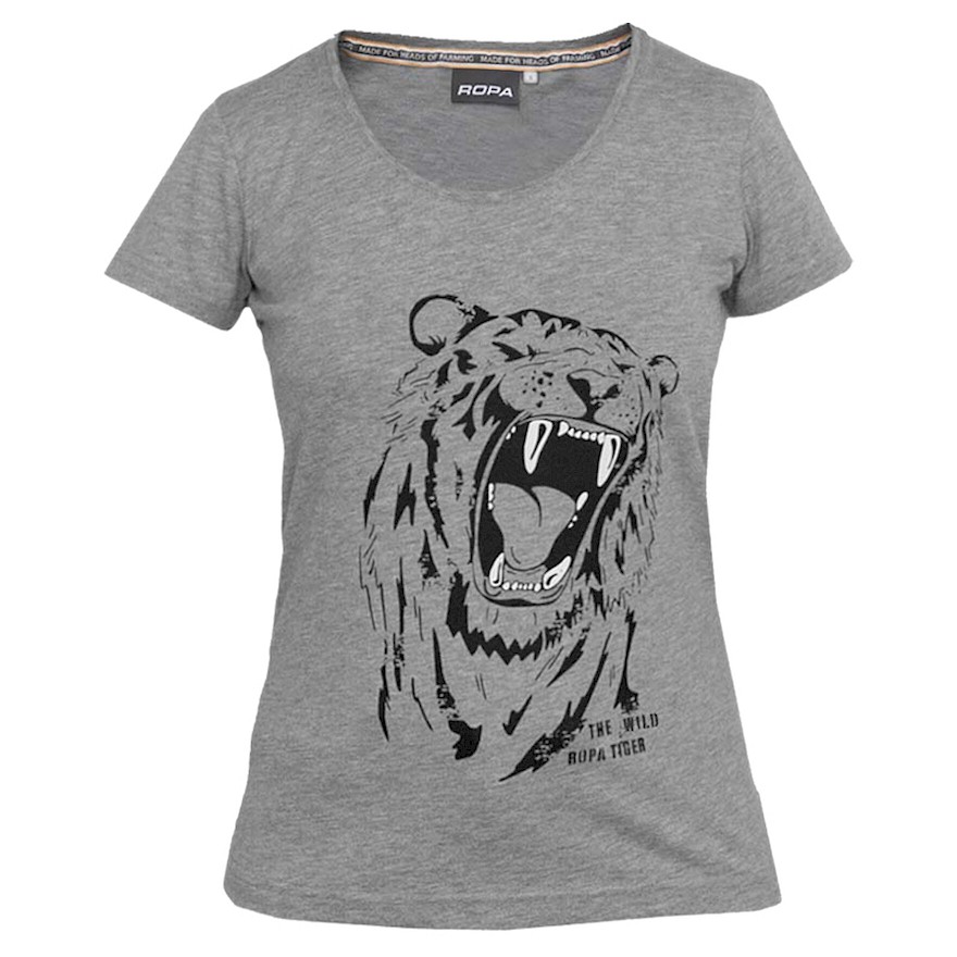 Ladies' work T-shirt "Wild Tiger"