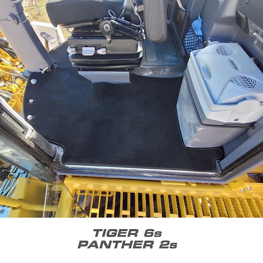 Floor mats for ROPA panoramic cabin