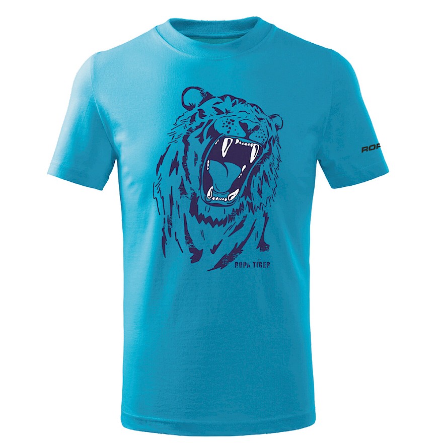 Детская футболка "дикий тигр"